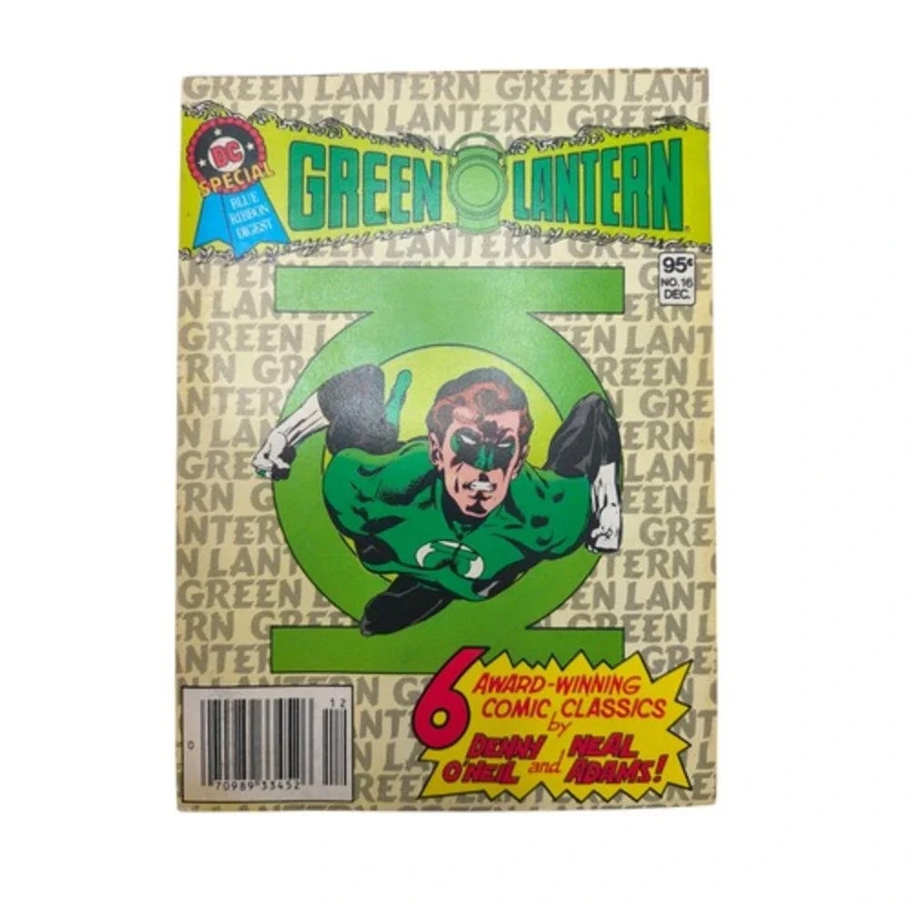 1981 DC Comics Blue Ribbon Digest Vol 2 #16 Green Lantern & Green Arrow
